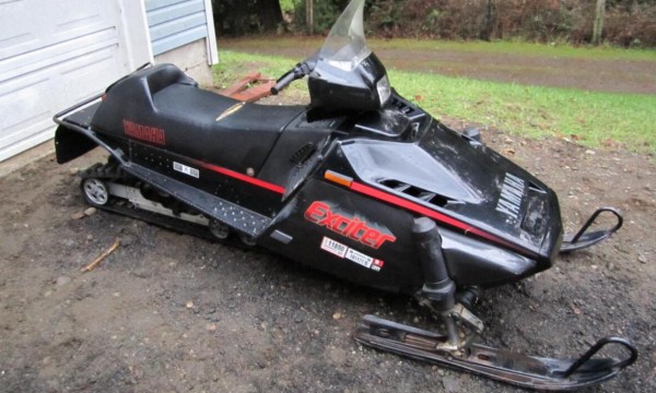 Yamaha vk540 snowmobile