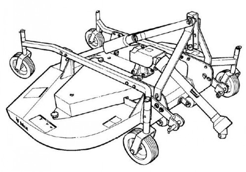 Bobcat Three Poing Finish Mower Service Repair Manual Service