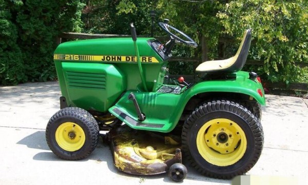 John Deere 200, 208, 210, 212, 214 and 216 Lawn and Garden Tractor ...