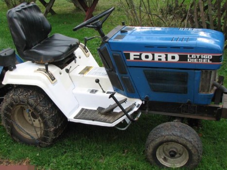 Ford New Holland LGT14D and LGT16D Diesel Lawn and Garden Tractor ...