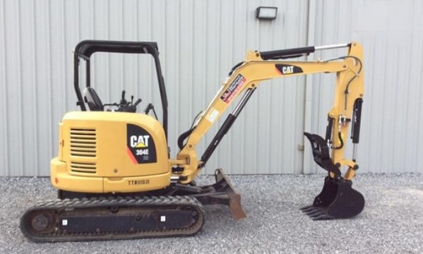 Caterpillar Cat 304E Mini Hydraulic Excavator (Prefix SSC) Service ...