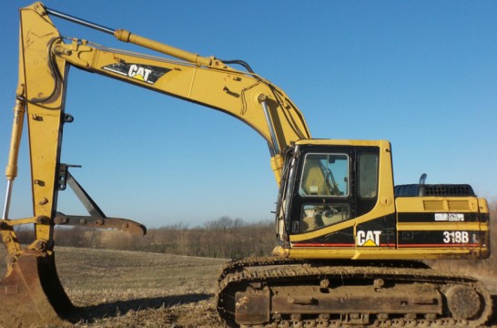 Caterpillar Cat 318B L, 318B N And 318B LN Excavator (Prefix 7KZ ...