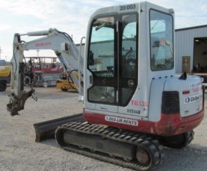 Takeuchi TB135 Compact Excavator Parts Catalogue Manual (SN: 13510004 ...